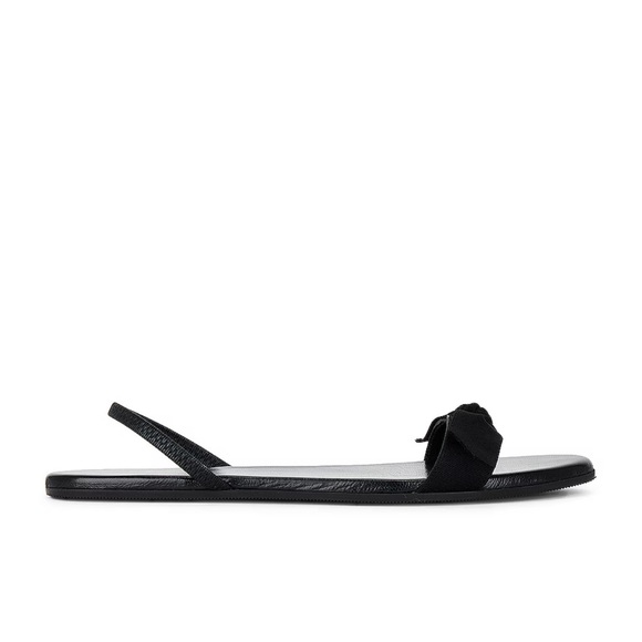 LIKE NEW The Row Bow Sandal in Black size 39.5 / US 9.5 - Picture 2 of 11